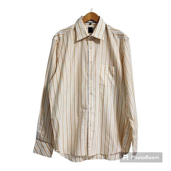 Soul London Other - Soul London Stripes Regular Fit Button Down Dress Shirts